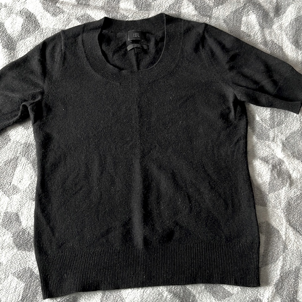Banana Republic short sleeve Cashmere sweater